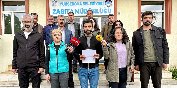 Yüksekova Belediyesi’nden Dırbaz Büyüksu’ya yanıt