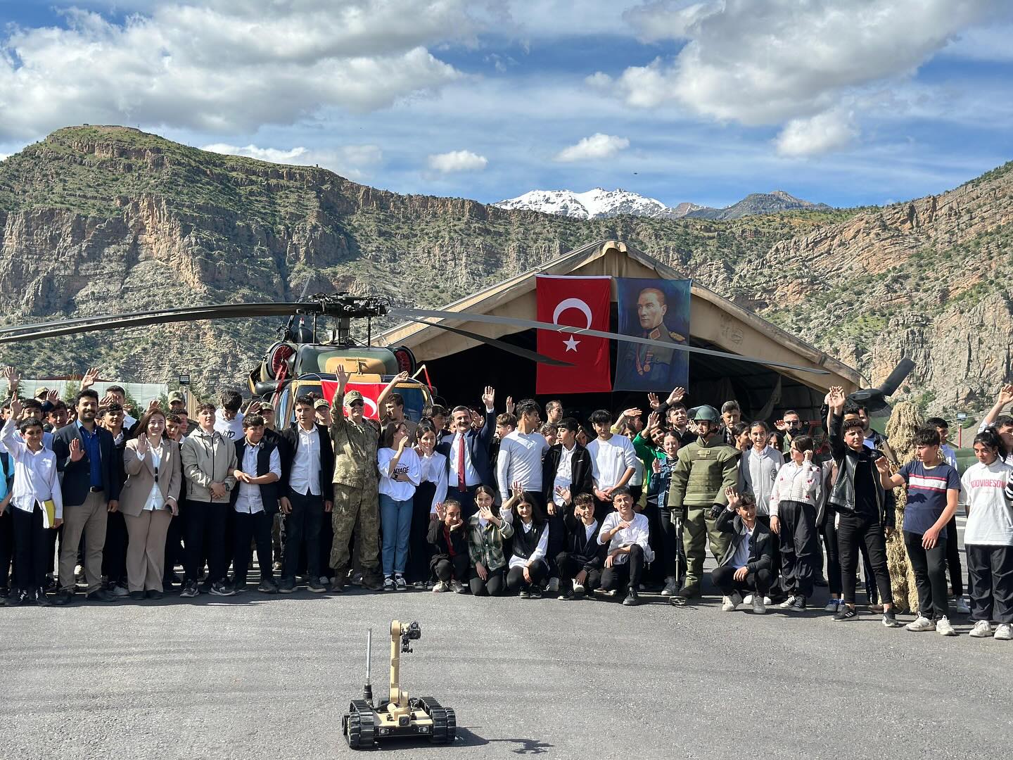 Çukurca'da yerli ve milli savunma teknolojisi tanıtıldı