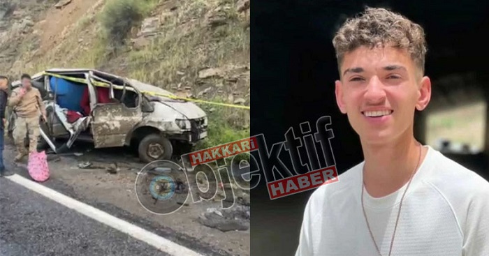 Hakkari'de feci kaza: 1 ölü 6 yaralı