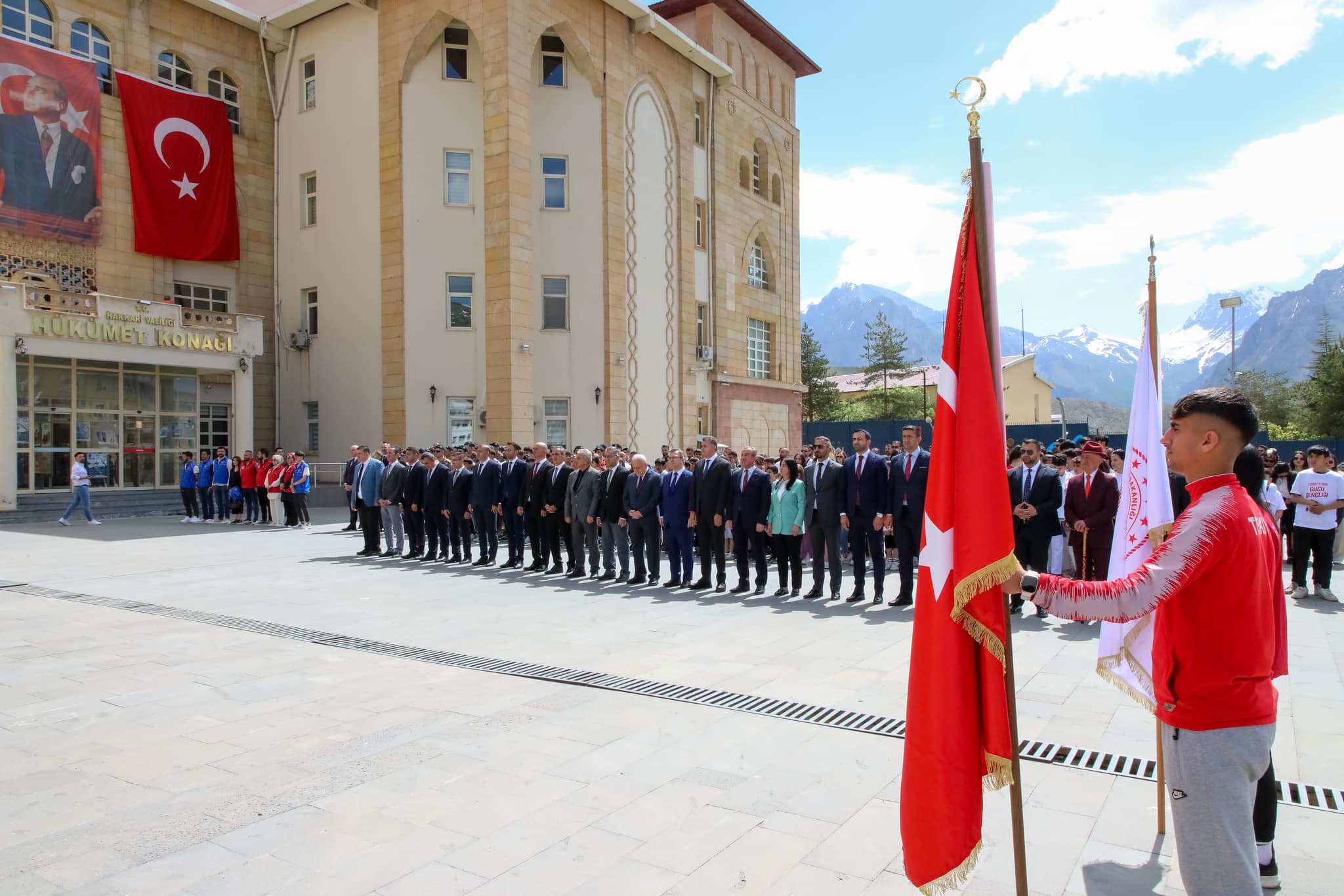Hakkari'de 19 Mayıs kutlandı
