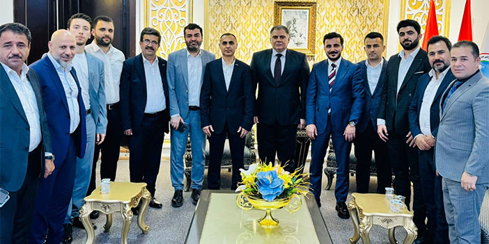 MÜSİAD Başkanı Öveç'in Erbil temasları