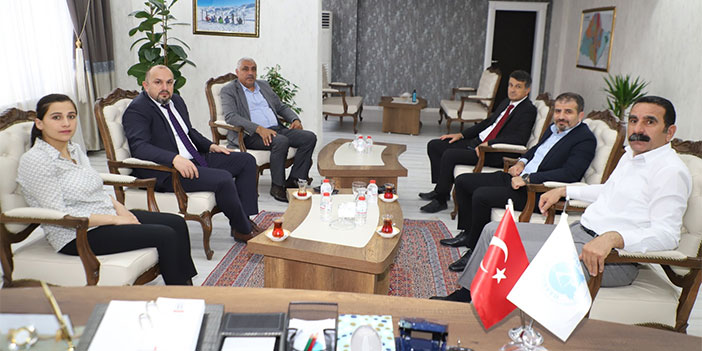 Vedaş Heyeti’nden Eş Başkanlara ziyaret