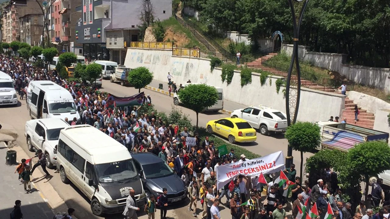 Şemdinli'de "Soykırıma Hayır" yürüyüşü