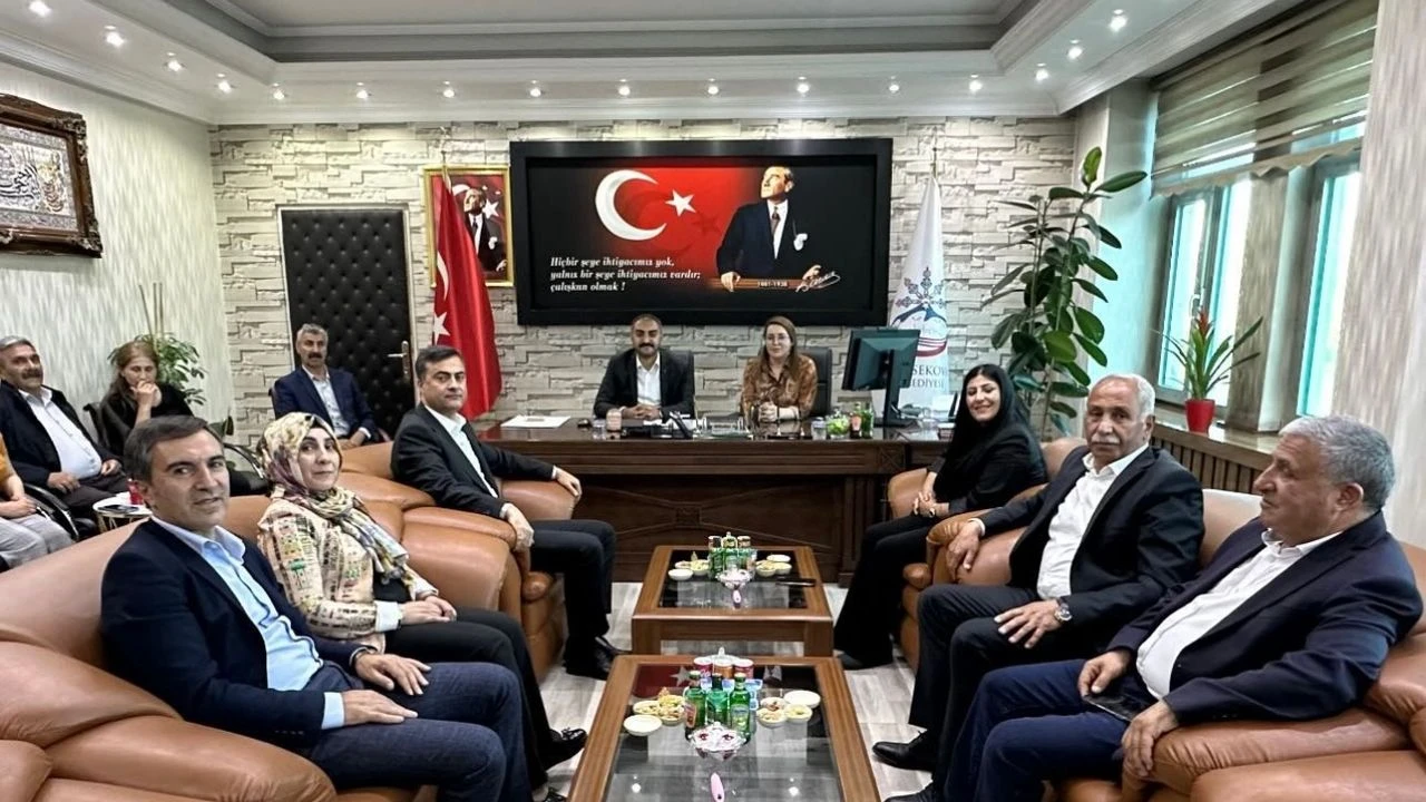 Zeydan'dan Yüksekova Belediyesi'ne ziyaret