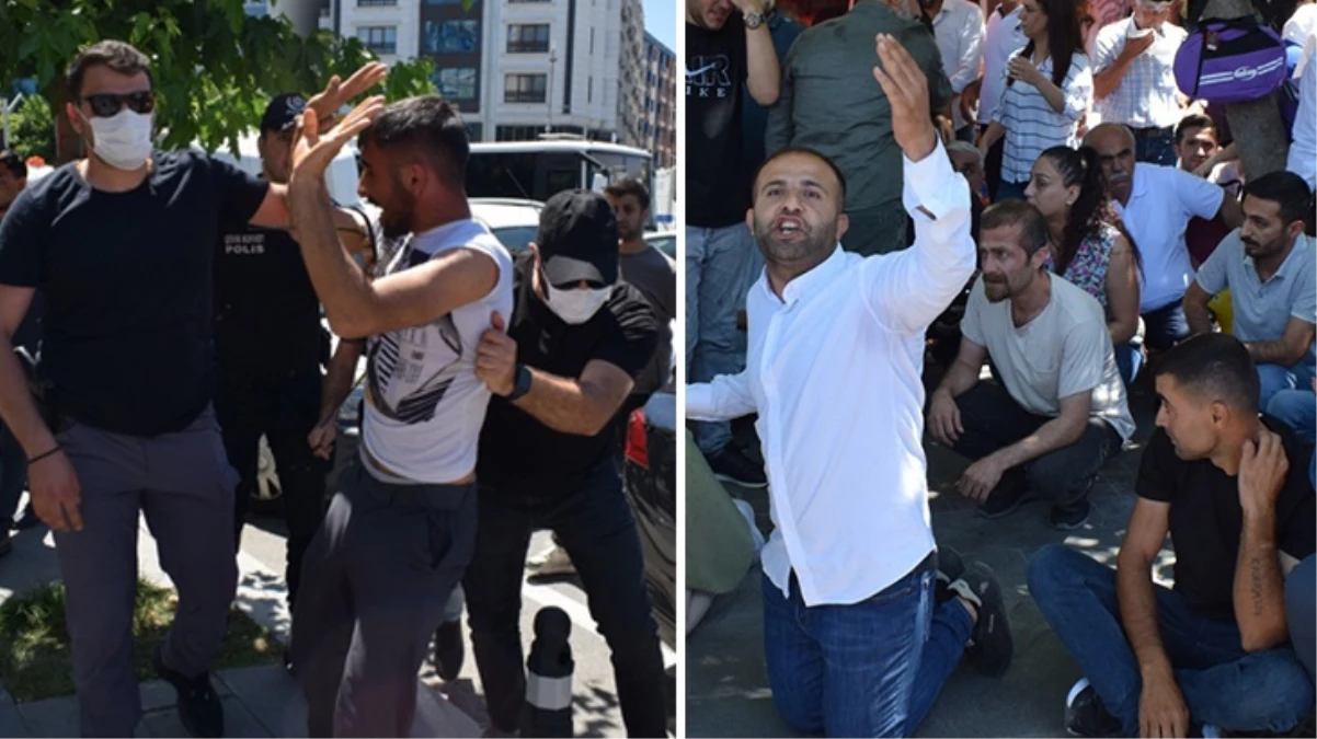 Hakkari Belediye Başkan protestosu: 3 gözaltı