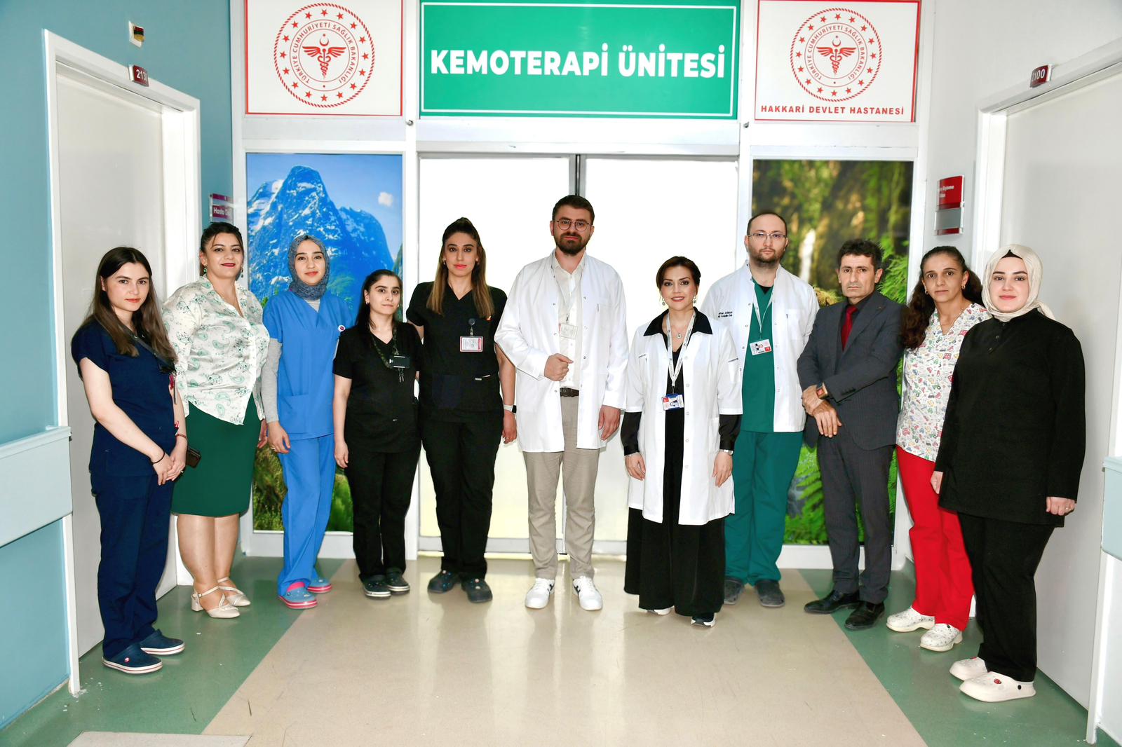 Hakkari'de Kemoterapi ünitesi açıldı