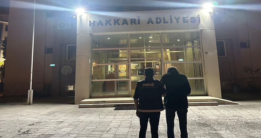 Hakkari'de 39 yıl hapis cezası bulunan şahıs yakalandı