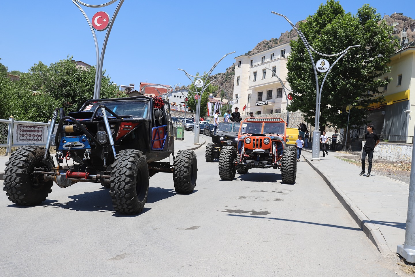 Çukurca'da Off-road gösterisi'