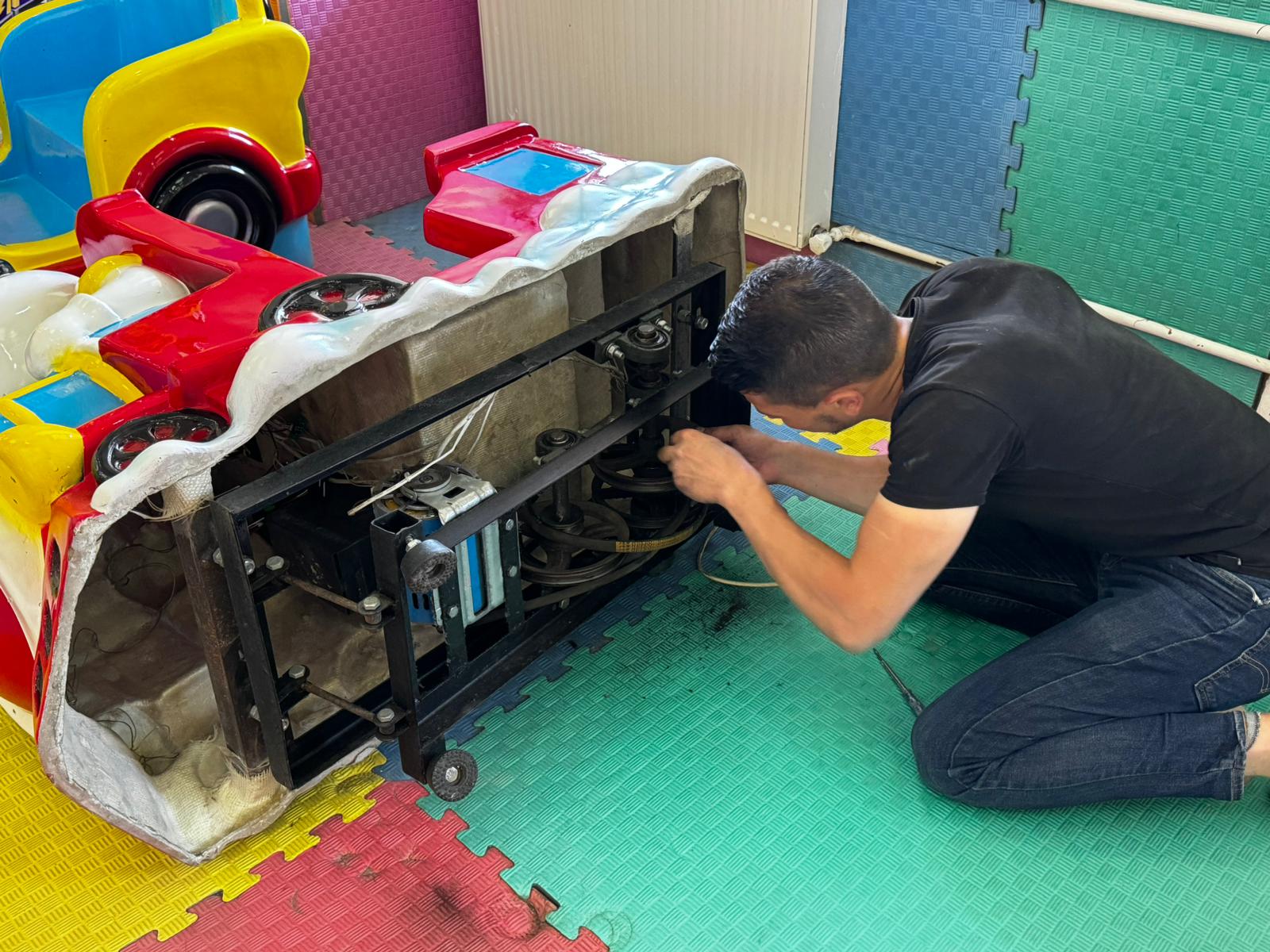 Belediye Çocuk oyun merkezi yenilendi