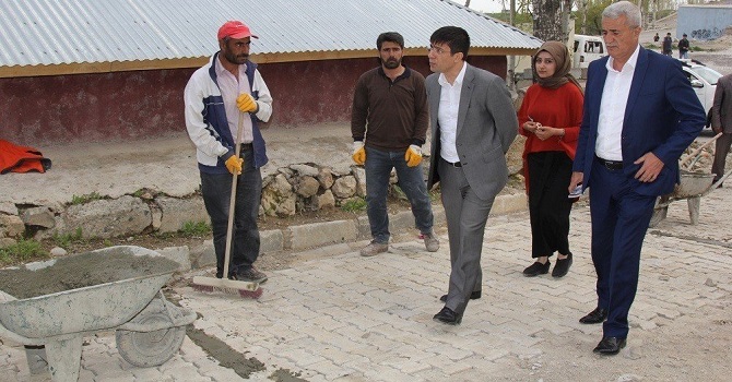 Başkale Belediyesinin Çalışmaları devam ediyor