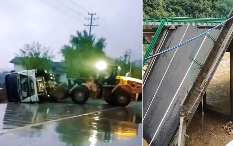 Köprü çöktü, 25 araç nehre düştü: 12 ölü, 31 kayıp