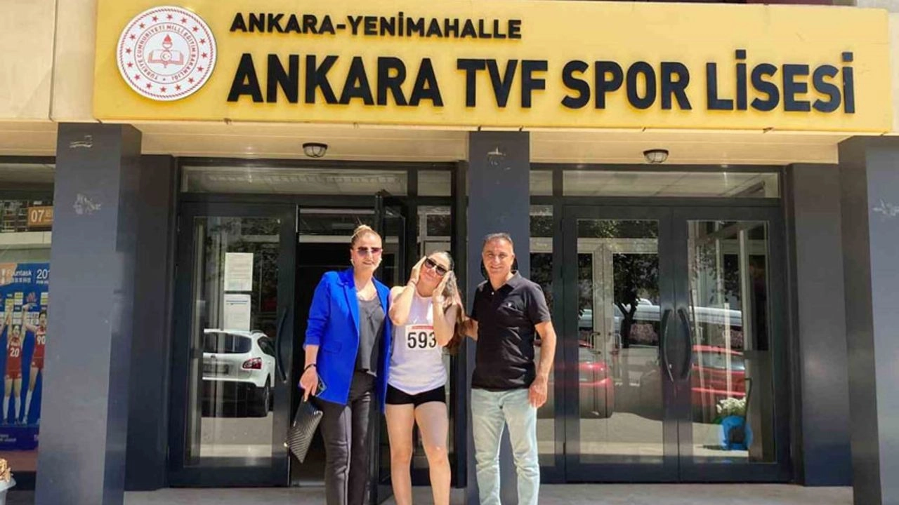Hakkari’de ilk defa bir öğrenci Ankara TVF Spor Lisesine yerleşti