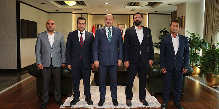 Derecik Belediye Başkanı Dinç’ten önemli temaslar