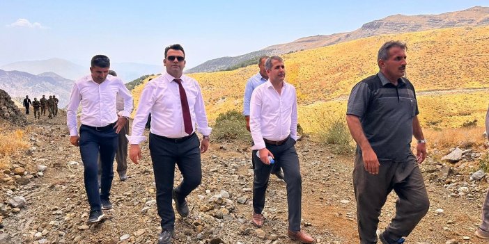 Derecik Sınır Kapısı suya kavuşuyor