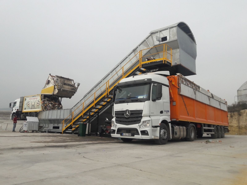 Hakkari'de 2 Mobil Çöp Aktarma İstasyonu kuruluyor