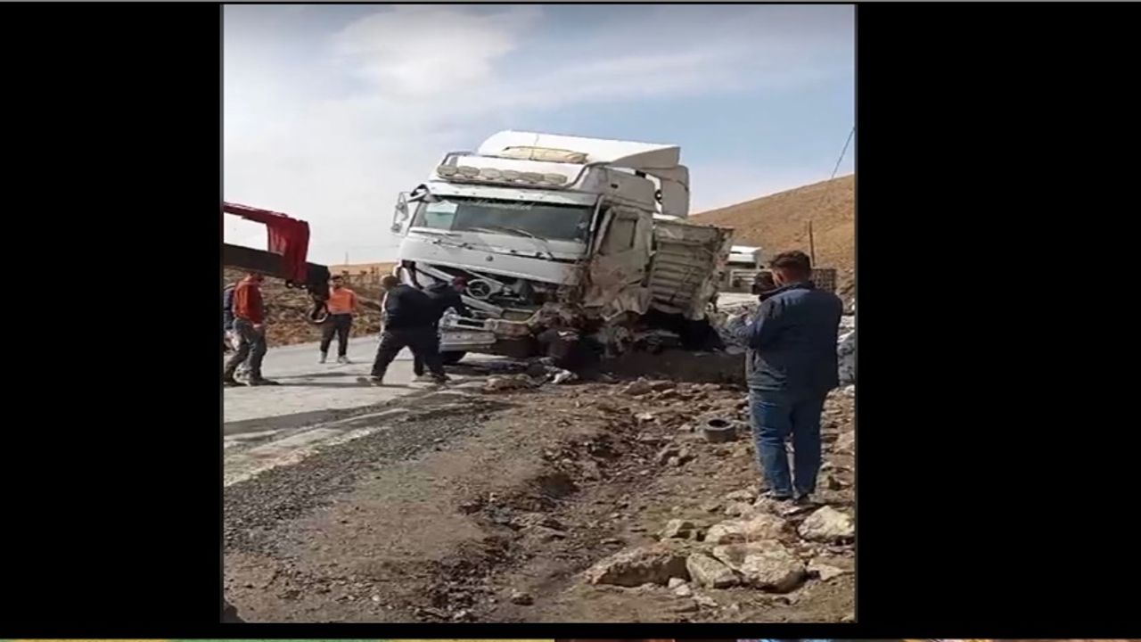 Hakkari Van Karayolunda kaza: 1 yaralı