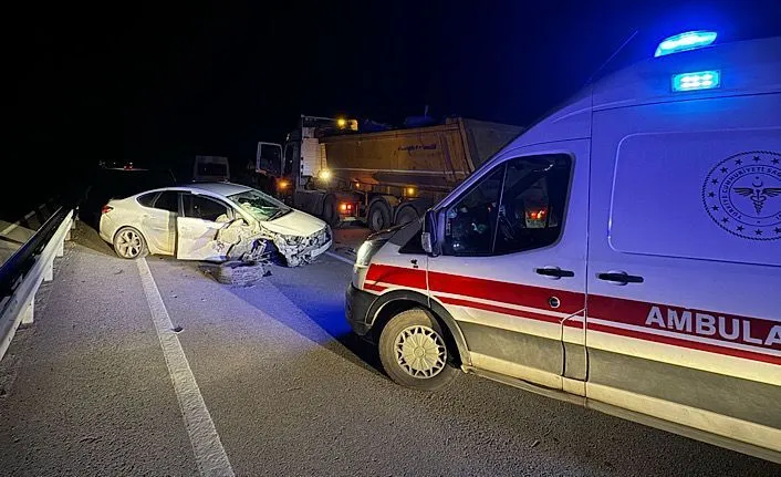 Trafik kazası: 2 yaralı