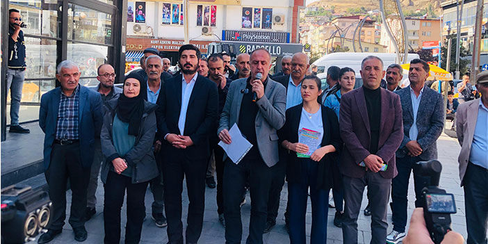 Hakkari DEM Parti'den Diyarbakır mitingi çağrısı