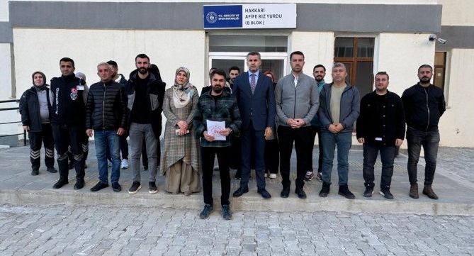 Hakkari Yurt yönetiminden Asılsız habere açıklama