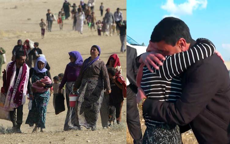 Peşmergenin arkasına bakmadan kaçtığı Şengalde kaçırılan kadın 10 yıl sonra ailesine kavuştu