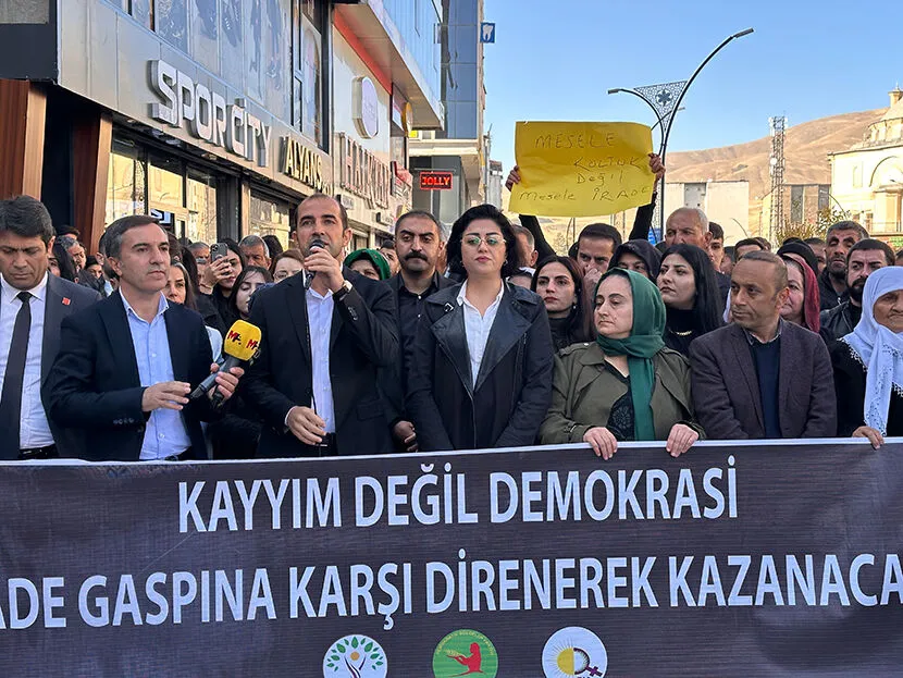 DBP Eş Genel Başkanı Keskin Bayındır Yüksekova'da