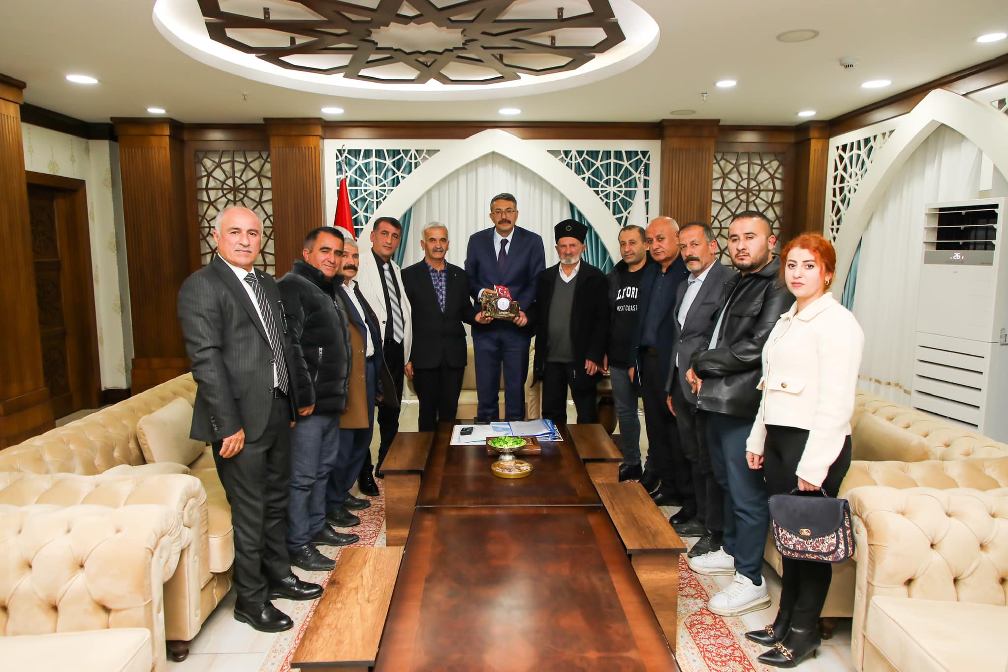 Gazi ve Şehit yakınlarından Vali Çelik'e ziyaret!