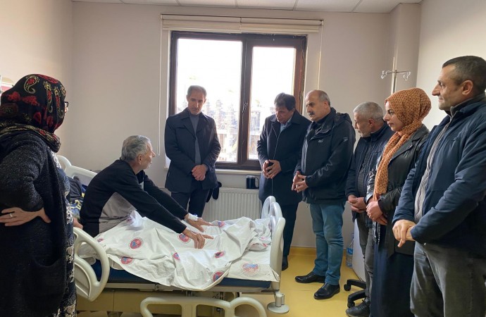 Cezası 6 ay ertelenen Gemicioğlu’na ziyaret