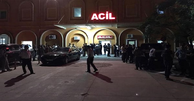 Devriye gezen polis aracının geçişi sırasında patlama!