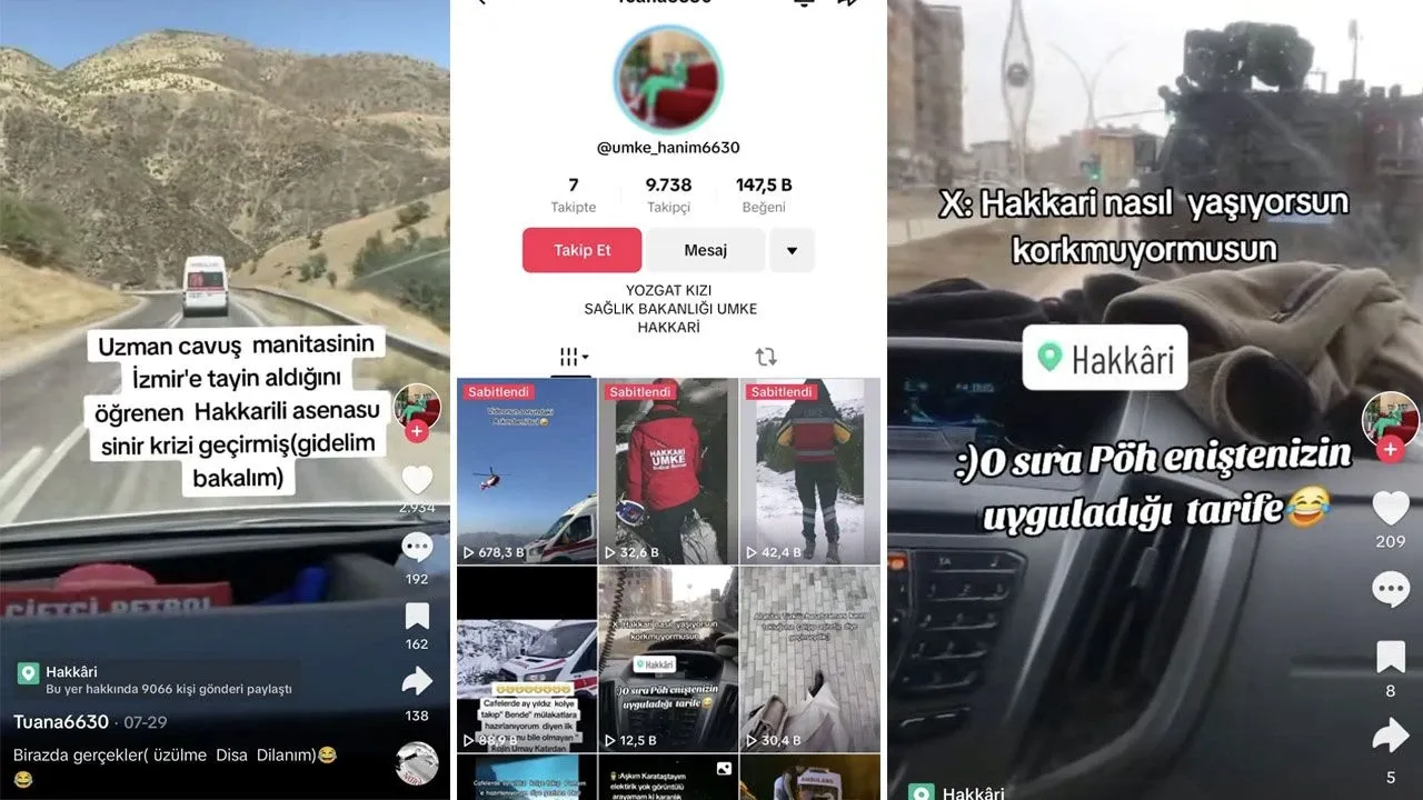 Hakkari’de paylaşımları ile gündeme gelen sağlık çalışanından açıklama