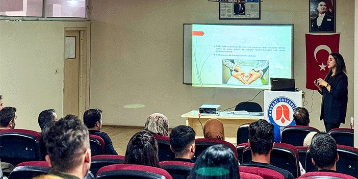 Yüksekova'da aile içi iletişim eğitimi verildi