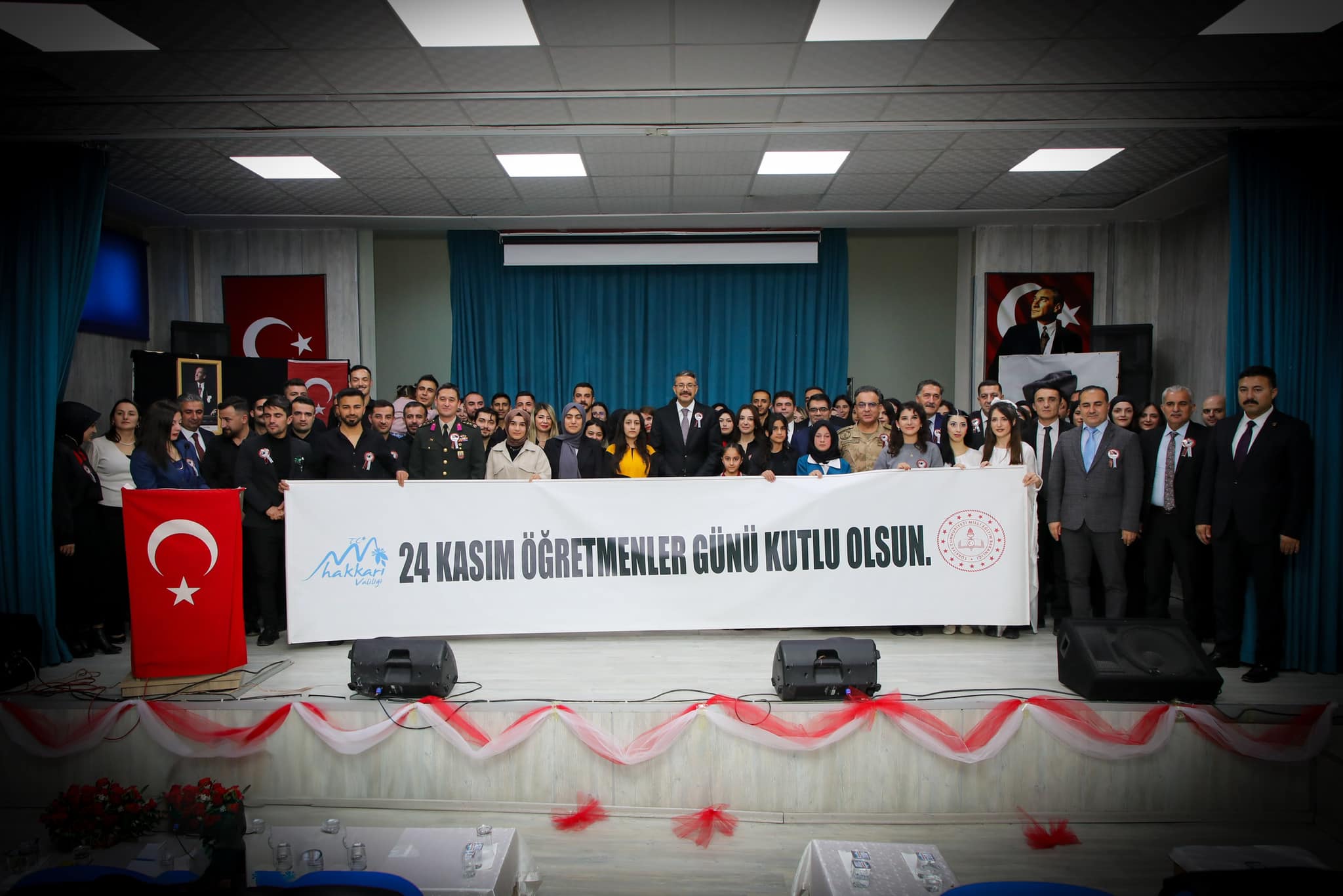 Hakkari’de, “24 Kasım Öğretmenler Günü" kutlandı