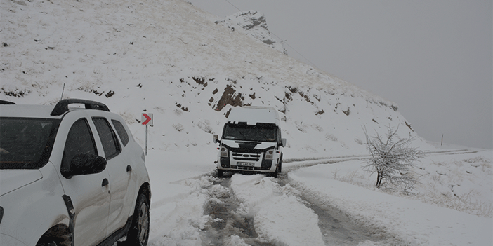 Durankaya yolu kapandı