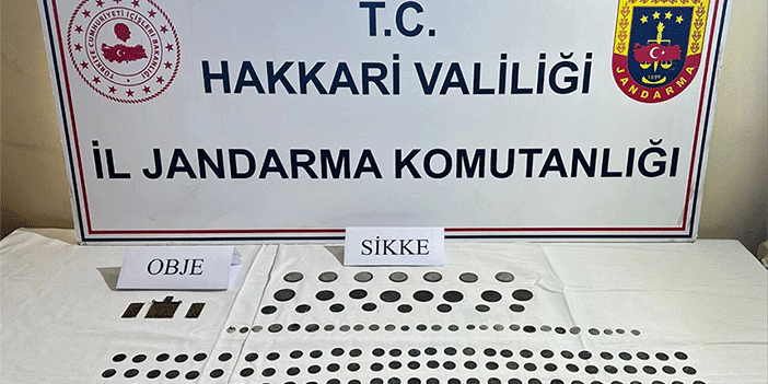 Hakkari'de 163 sikke ele geçirildi