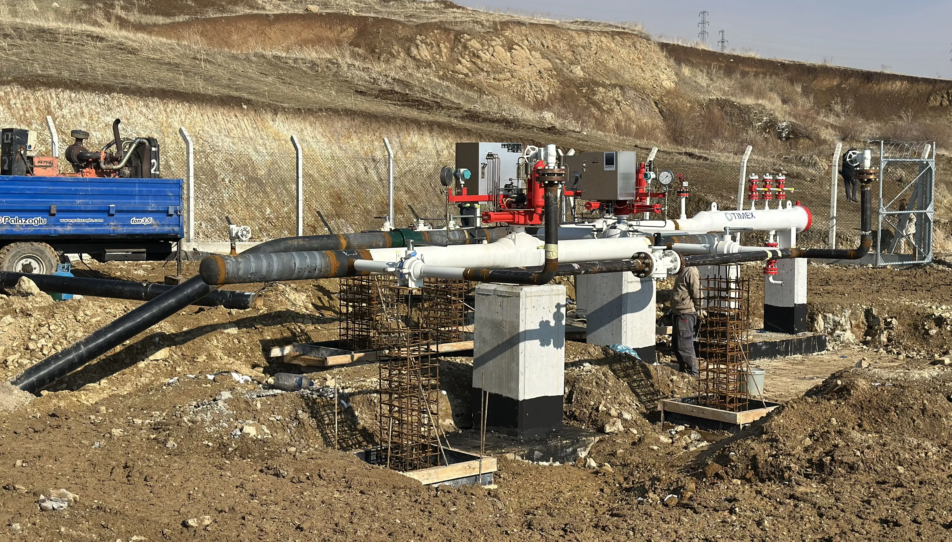 Yüksekova'da Doğalgazın test çalışmaları başladı