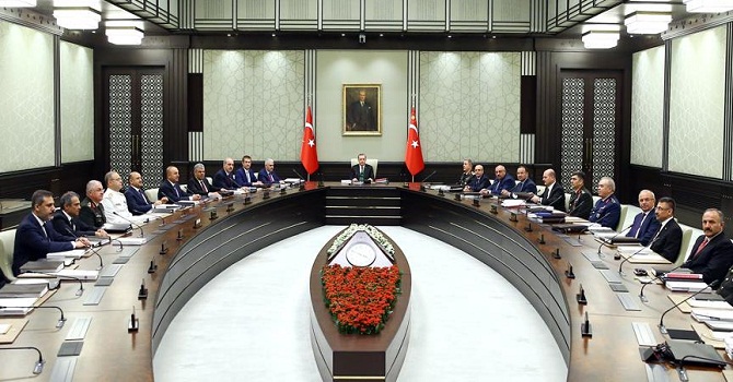 MGK toplantısı sona erdi: YPG'ye verilen destek müttefiklikle bağdaşmıyor