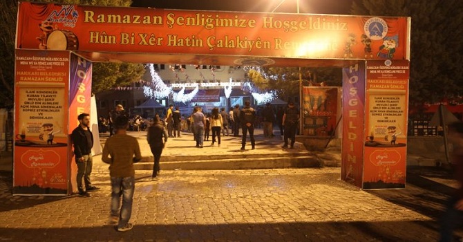 Hakkari'de Ramazan etkinlikleri iptal edildi!