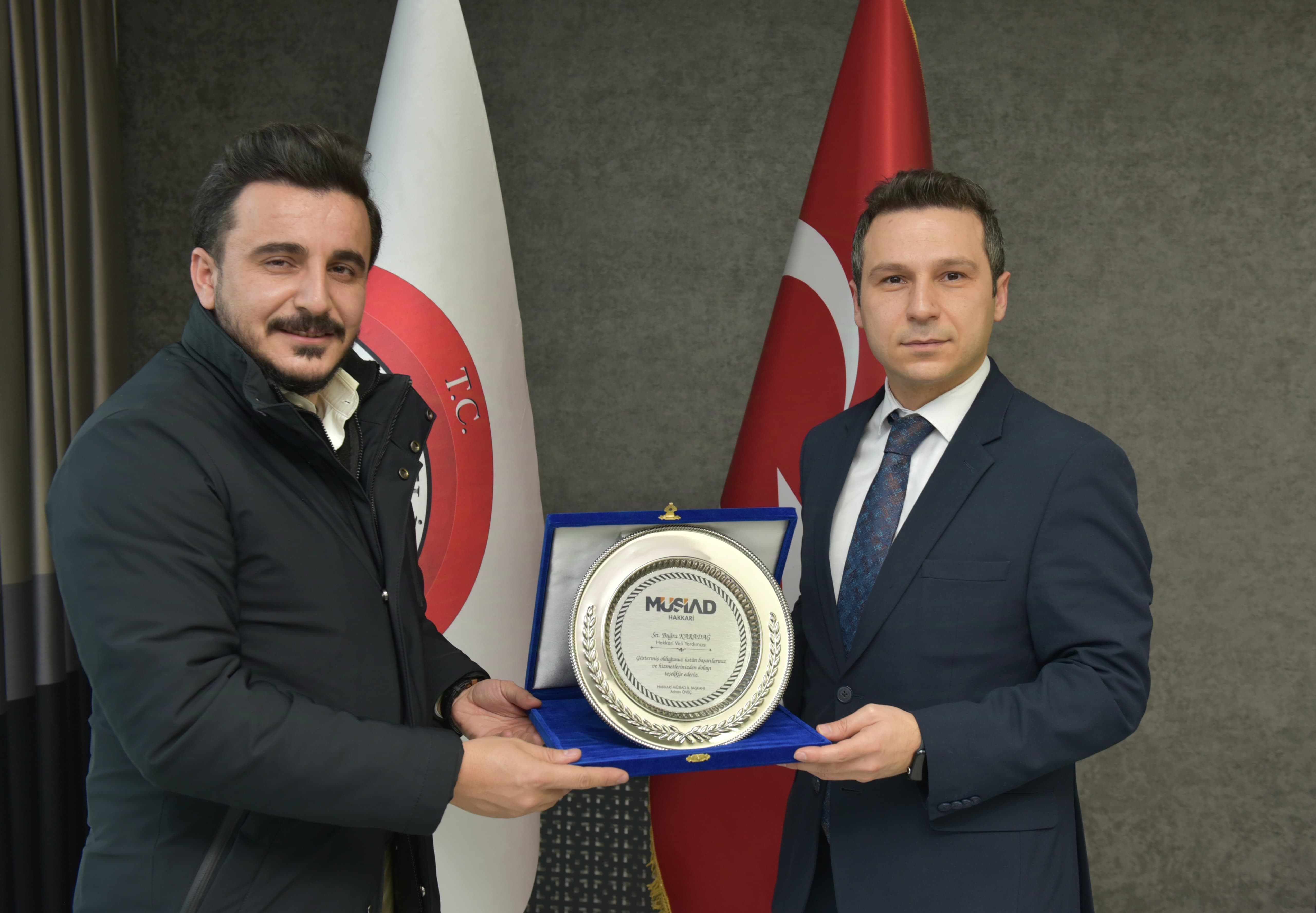 MÜSİAD Başkanı Öveç'ten, Vali Yardımcısı Karadağ’a Ziyaret