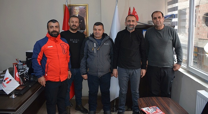 Vangölü Gazeteciler Cemiyet Başkanı Aşan'dan ziyaret!