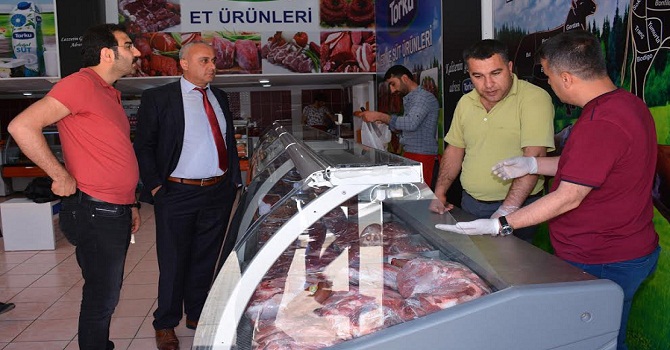 Hakkari Belediyesi Kasapları Denetledi