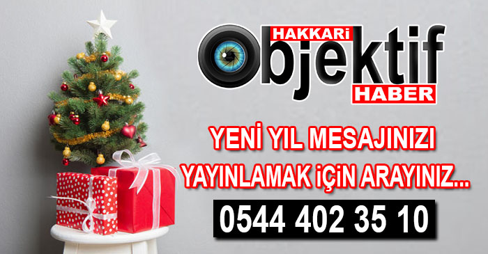 Yeni yıl mesajınızı yayınlamak için arayınız...