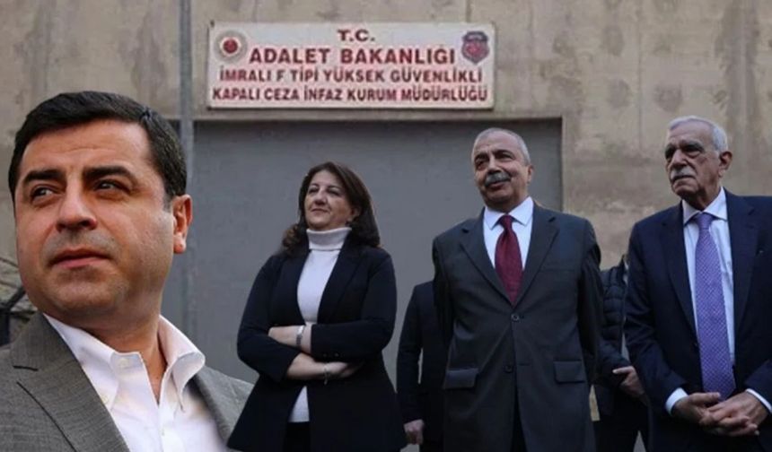 Demirtaş ile görüşen DEM Parti heyetinden açıklama
