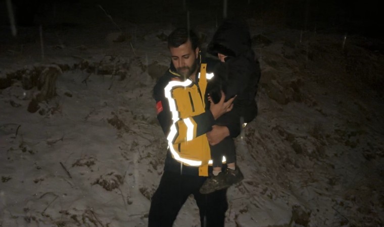 Yüksekova’da hasta kurtarma operasyonu!