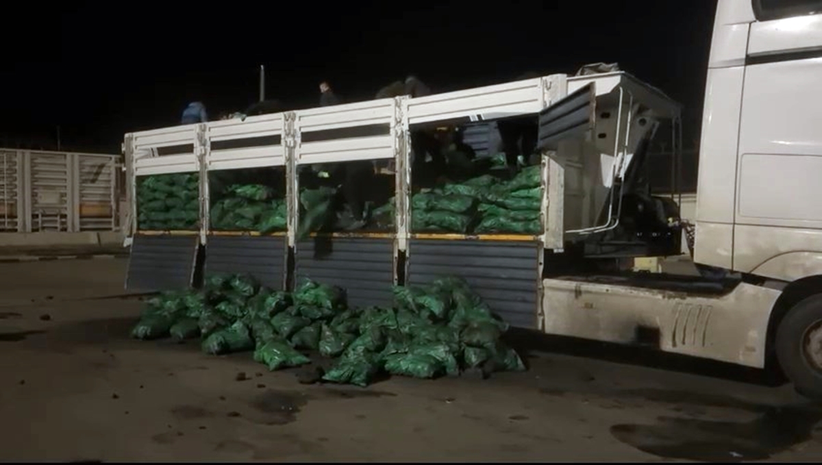 Hakkari ve 7 ilde Kömür içinde uyuşturucu operasyonu