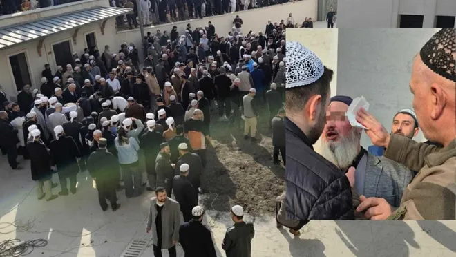 Menzil Cemaati'nde taşlı sopalı inşaat kavgası: 'Cami avlusuna işediler'