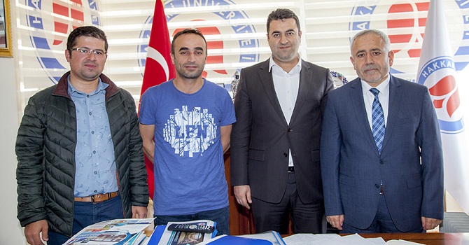 Mesleki Eğitim Merkezi Müdüründen Rektör Pakiş'e Ziyaret