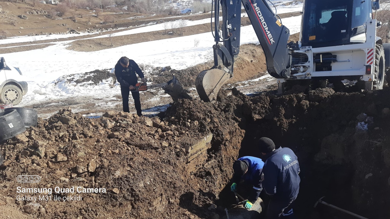 Otluca’da içme suyu arızası giderildi