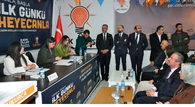 AK Parti Çukurca İlçe Kadın Kolları Kongresi yapıldı