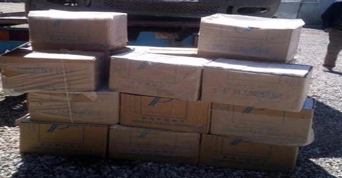 Hakkari-Van karayolunda 39 Bin Paket Kaçak Sigara Ele Geçirildi