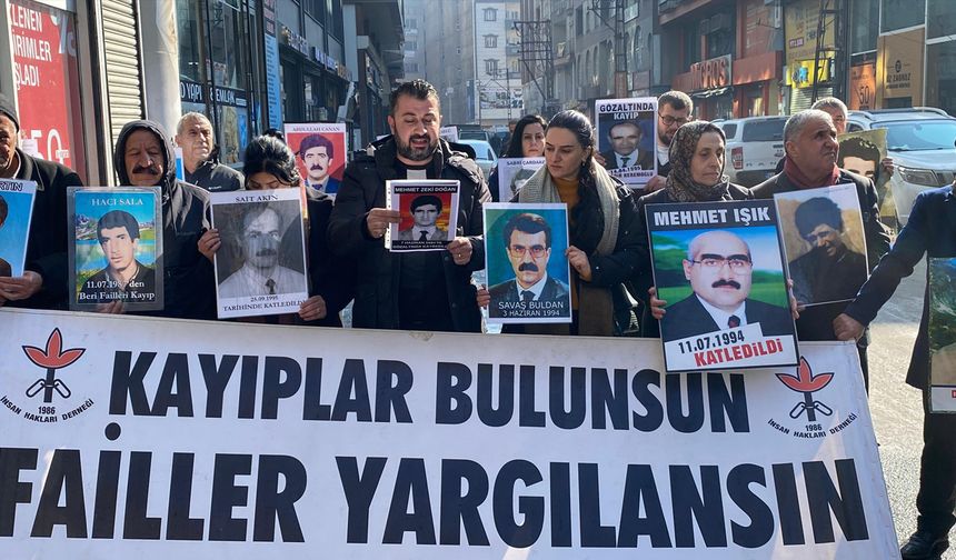 İHD ve kayıp yakınları, Mehmet Zeki Doğan'ın faillerini sordu