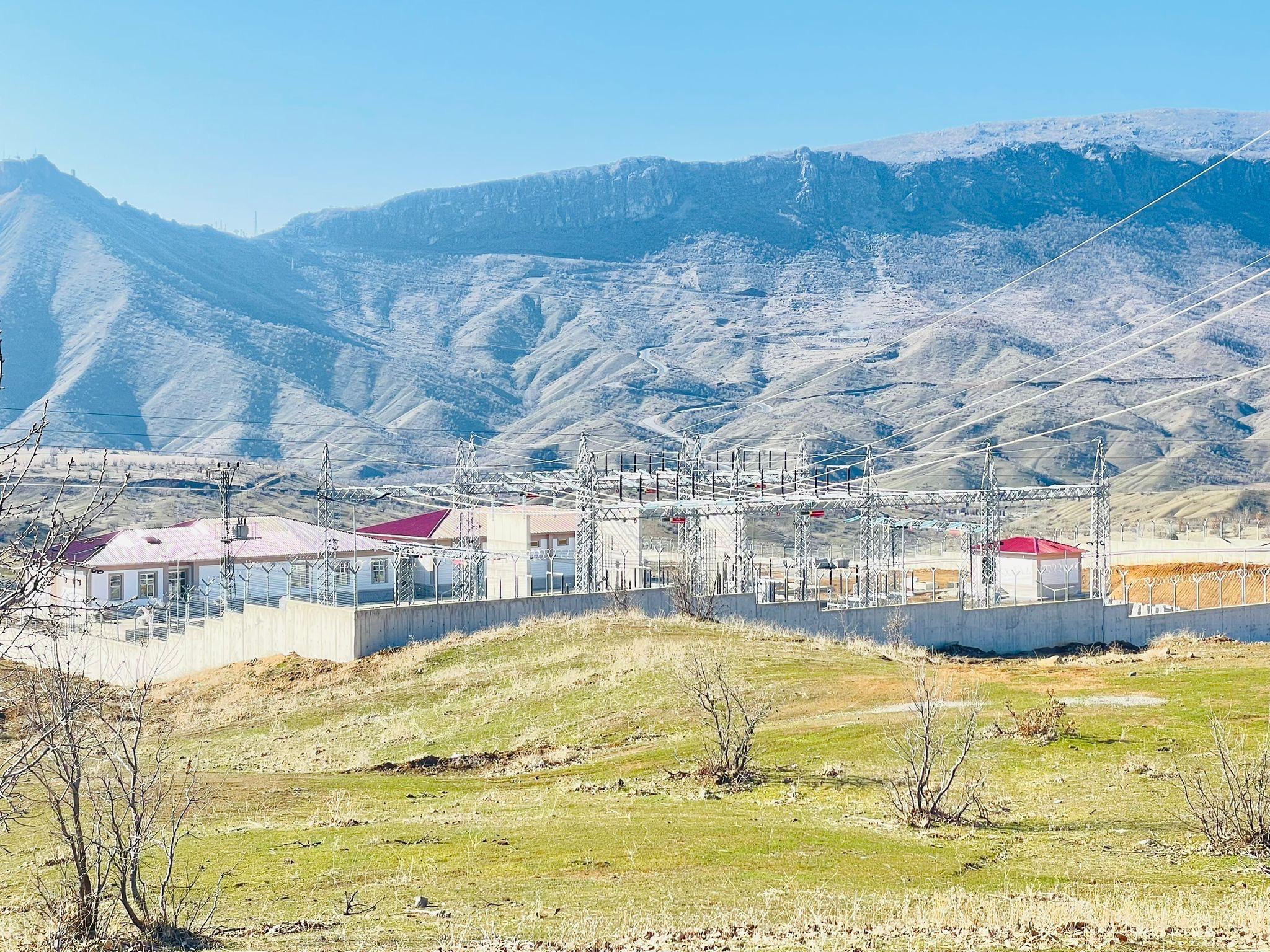 Derecik'te Yeni Enerji Hattı Tamamlandı